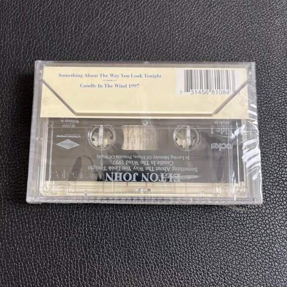New Elton John Candle in the Wind 1997 Cassette Tape - Picture 4 of 4